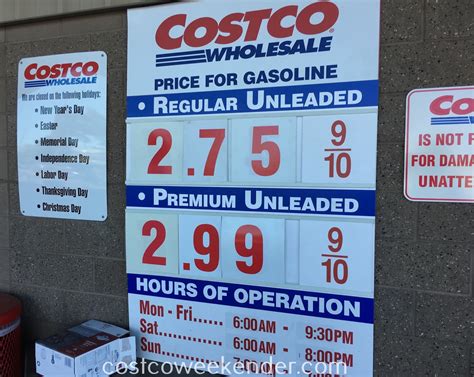 Prices shown here are updated frequently, but may not reflect the price at the pump at the time of purchase. . Diesel price at costco